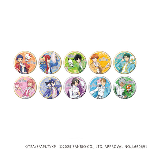 『KING OF PRISM-Your Endless Call-×サンリオキャラクターズ』缶バッジ01/コンプリートセット(全10種)(コラボイラスト)